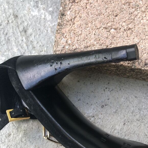 Gucci suede leopard heels - Picture 6 of 13